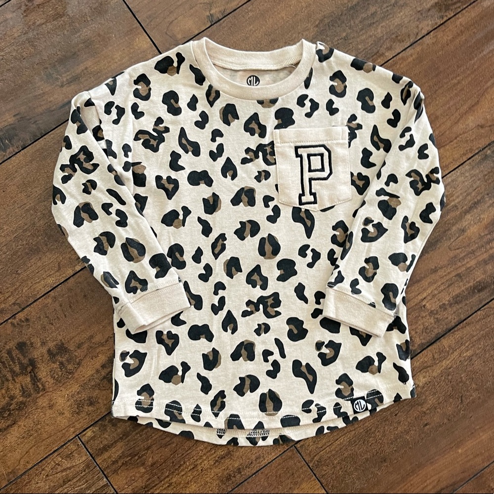 Girls Cheetah Print Top